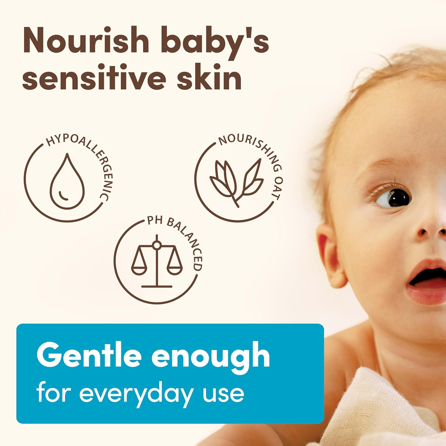 Aveeno Baby Daily Moisture Wash & Shampoo, 532ml Buy at Indicrest Image 4
