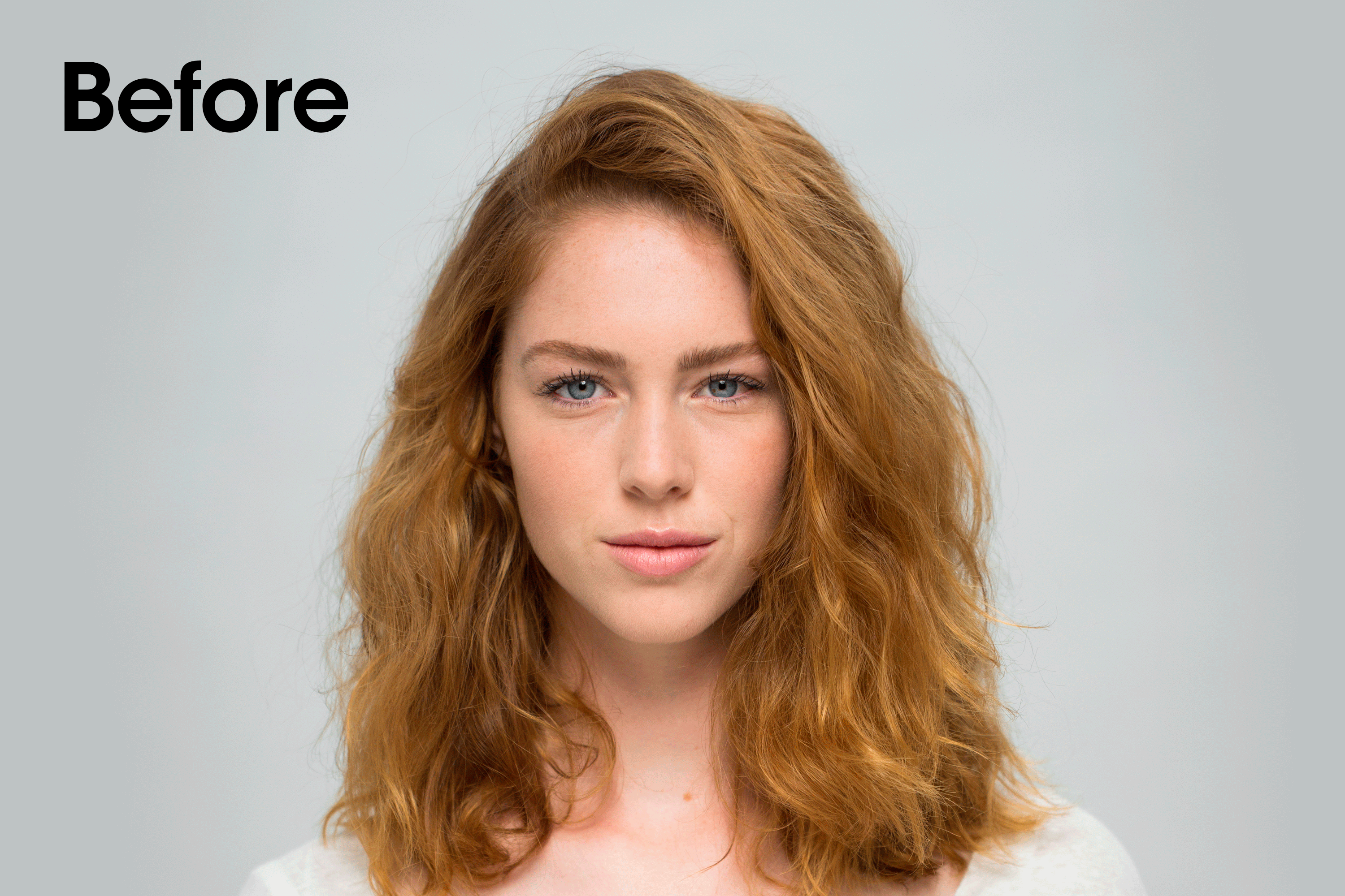 Model with glossy mahogany brown hair (shade 5.52) Buy at Indicrest Image 19