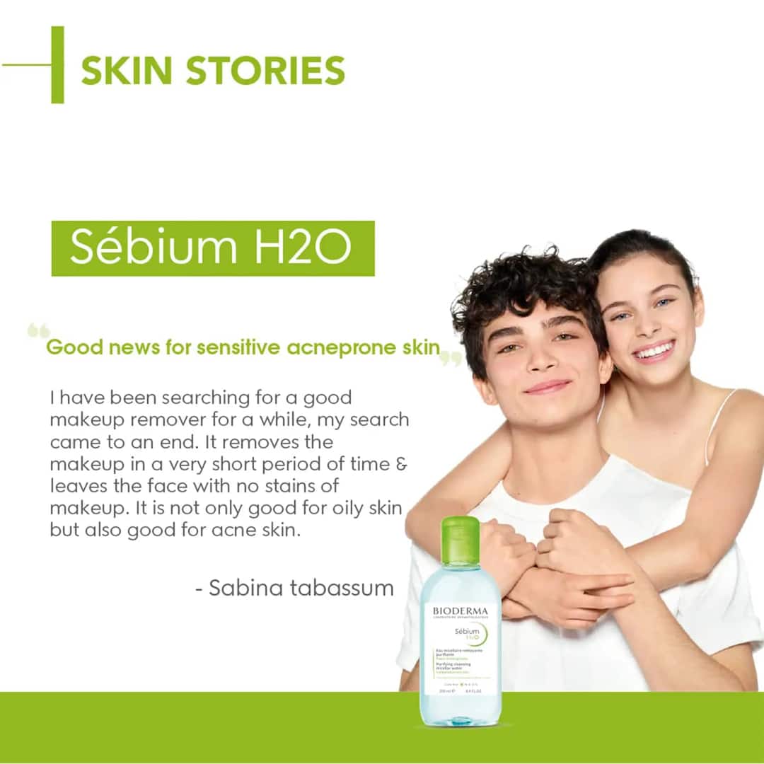 Bioderma Sebium H2O Purifying Micellar Water & Makeup Remover – 250ml4