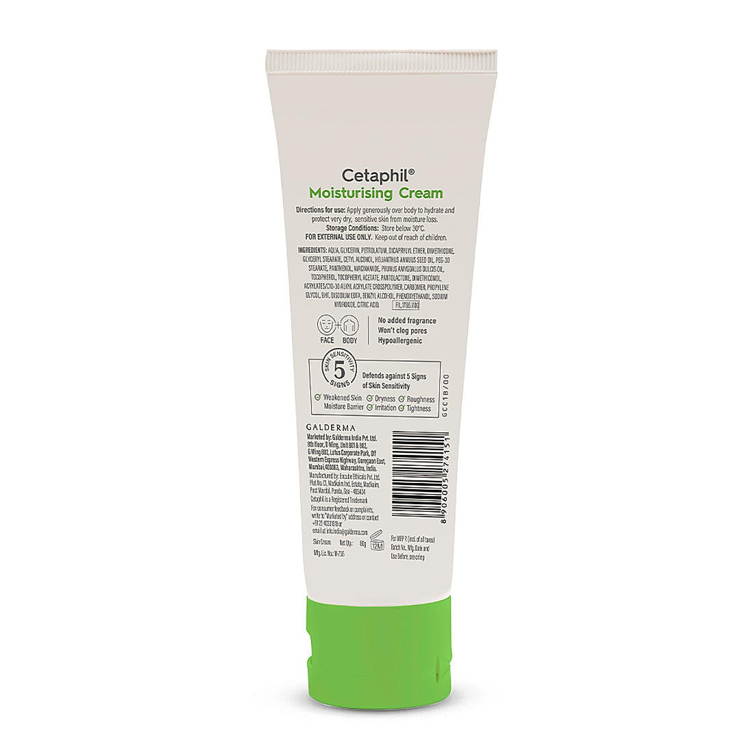 Cetaphil non-greasy moisturizer for sensitive skin
