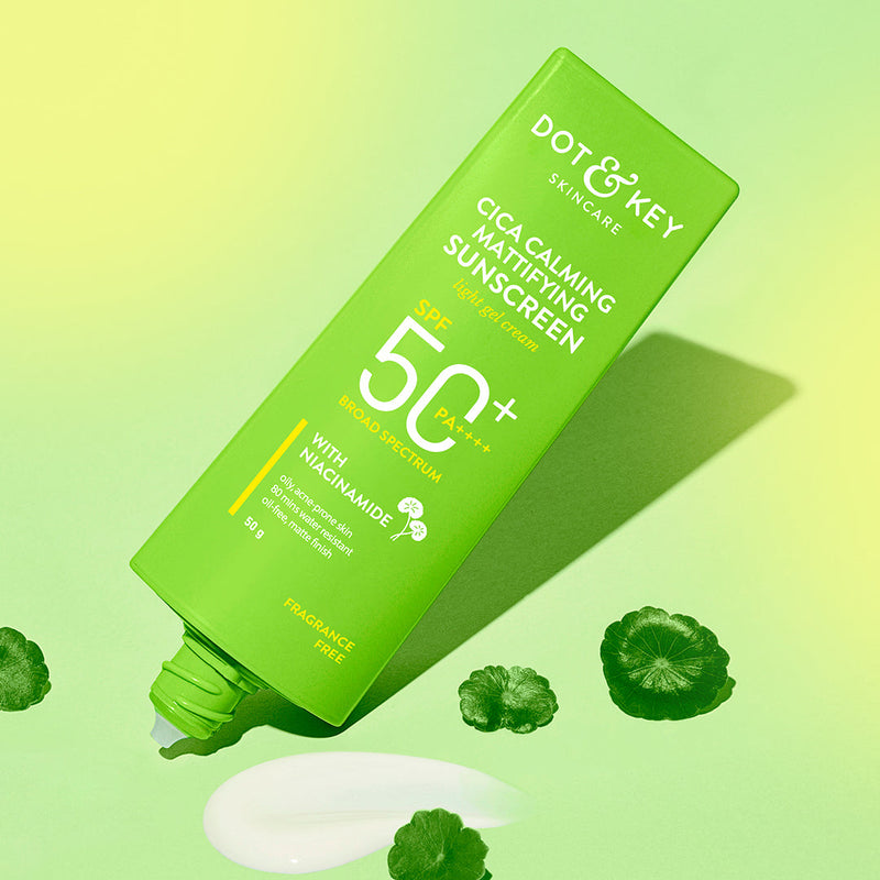 Dot & Key Cica + Niacinamide Matte Sunscreen SPF 50+ PA++++, 50g