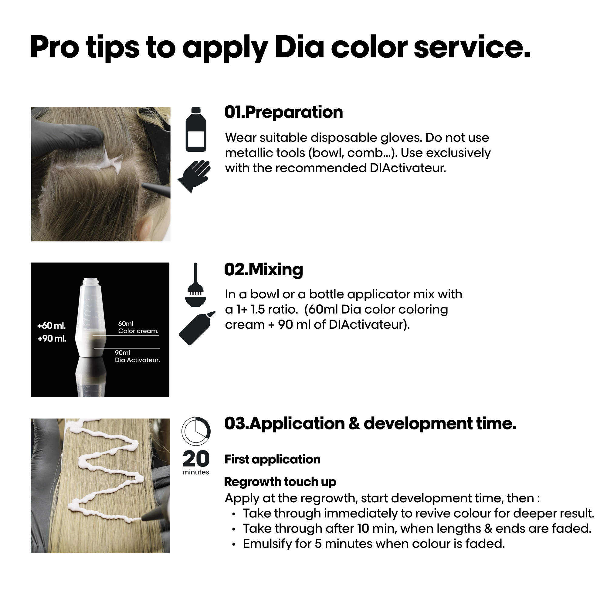 L'Oreal Professionnel Paris Dia Color 6 - Dark Blonde Hair Color, 60ml Buy at Indicrest Image 6
