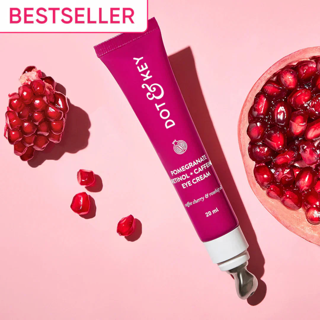 Dot & Key Pomegranate Retinol + Caffeine Eye Cream, 20ml - Indicrest