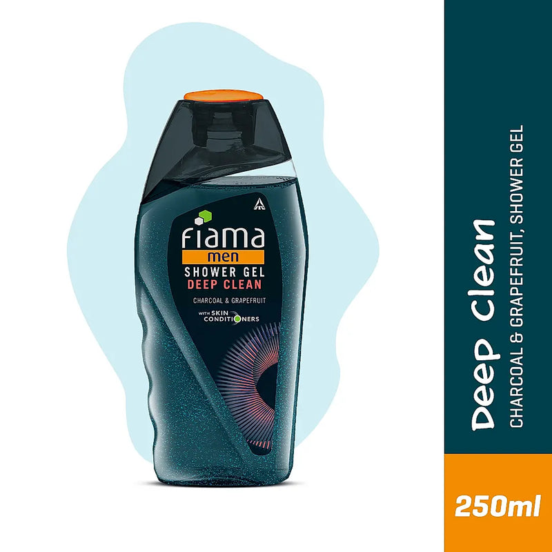 Fiama Men Shower Gel, Deep Clean 250ml - Indicrest Buy at Indicrest