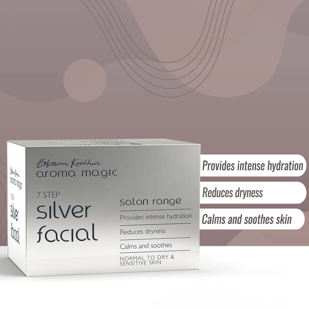 Full Set of Aroma Magic Silver Facial Kit – 225g