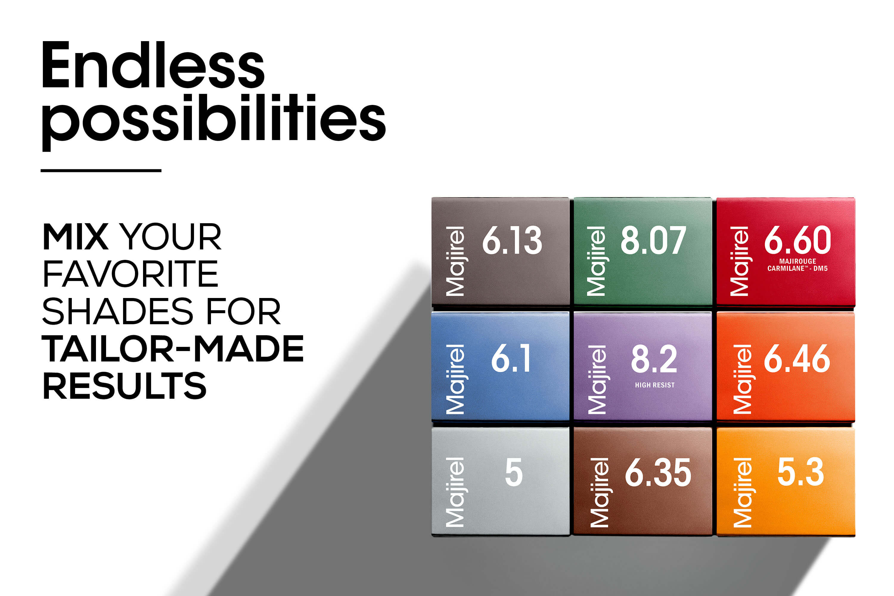 Model with glossy mahogany brown hair (shade 5.52) Buy at Indicrest Image 14