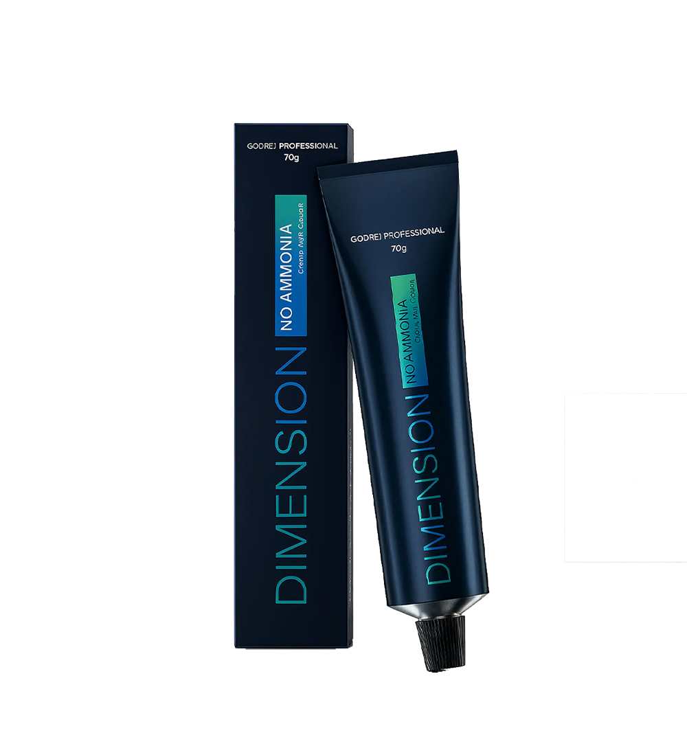 Godrej Professional Dimension No Ammonia Cream Hair Colour Base Shade 5 - Light Brown, 70g