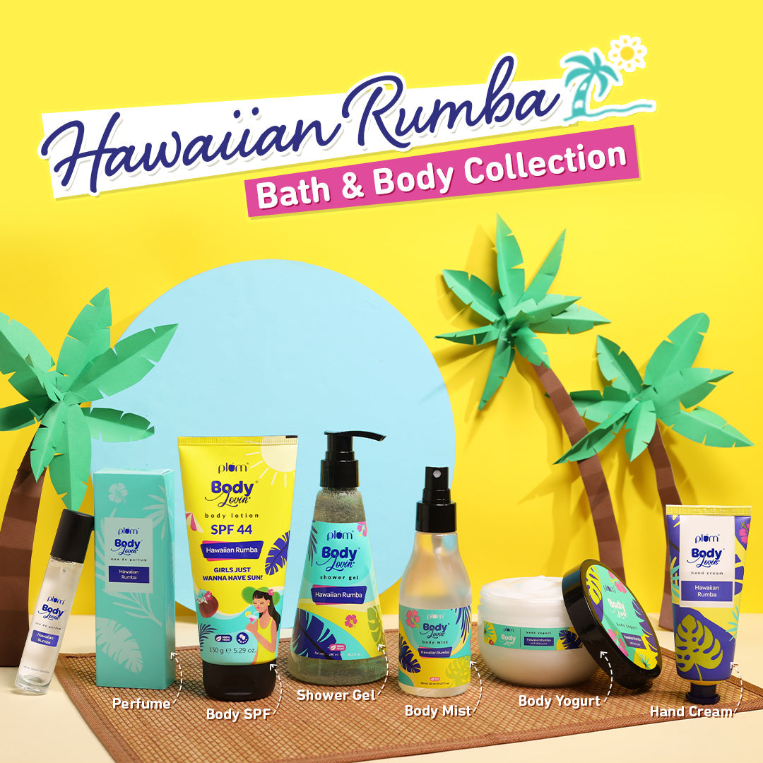 Plum Hawaiian Rumba Body Mist by Plum BodyLovin' | Long Lasting |Travel-Friendly | Fun Beachy Fragrance | Perfume Body Spray, 150ml Buy at Indicrest Image 9