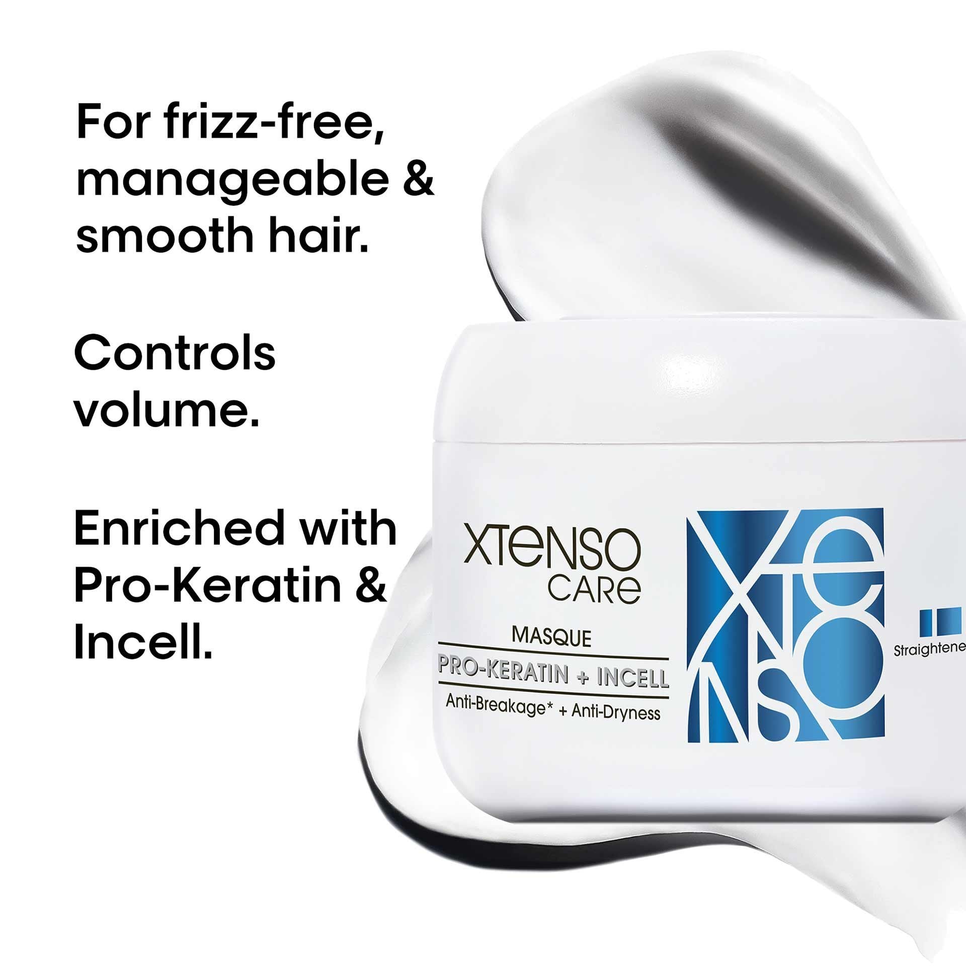 Hair smoothening mask for straightened hair