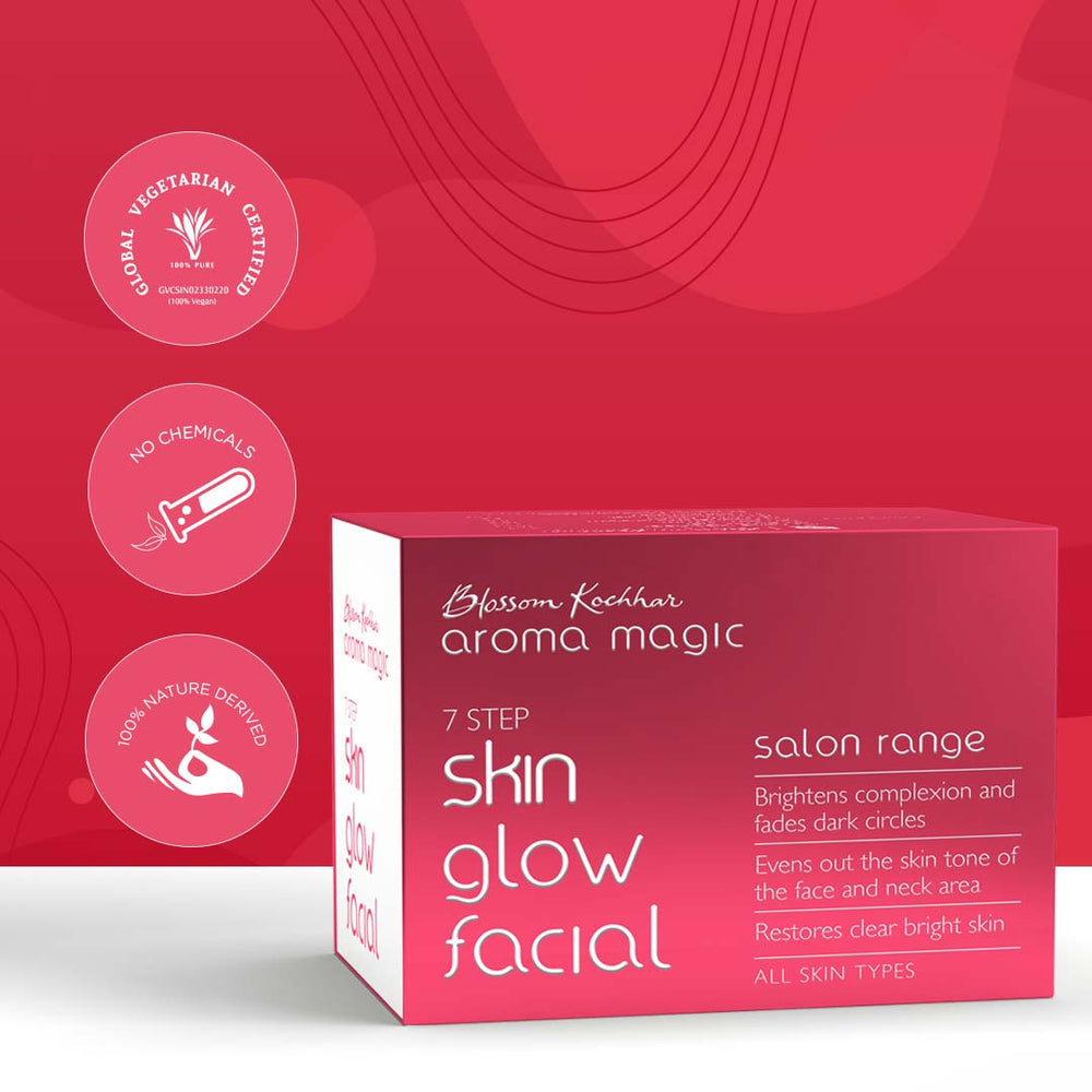 Herbal Facial Kit for Glowing Skin – Aroma Magic