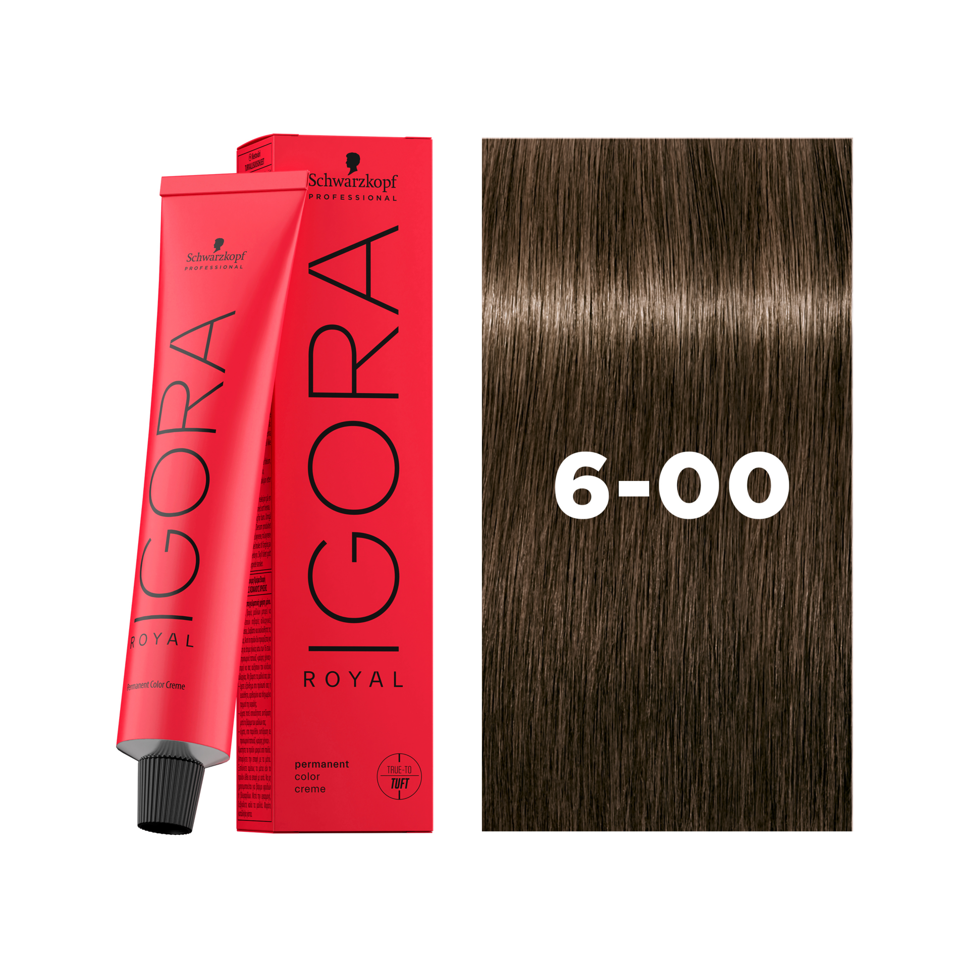 Schwarzkopf Professional Igora Royal 6-00 Dark Blonde Natural Extra, 60ml Buy at Indicrest