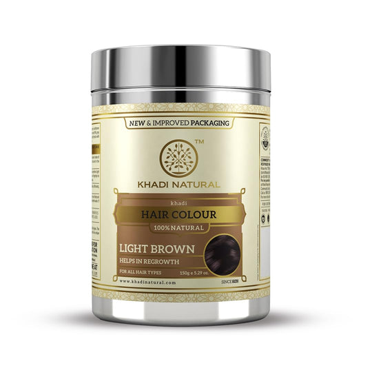 Khadi Light Brown Henna Col 150g - Indicrest Buy at Indicrest