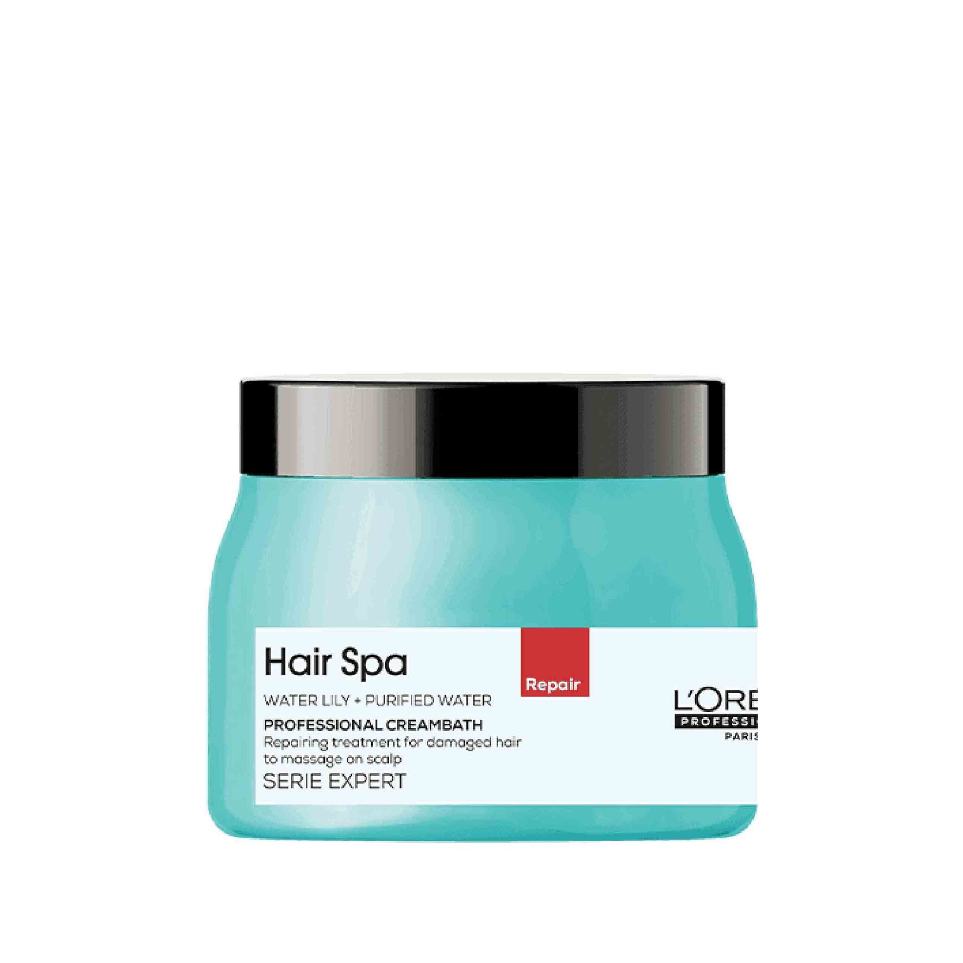 L’Oréal Professionnel Repairing Creambath 490g hair spa mask at Indicrest