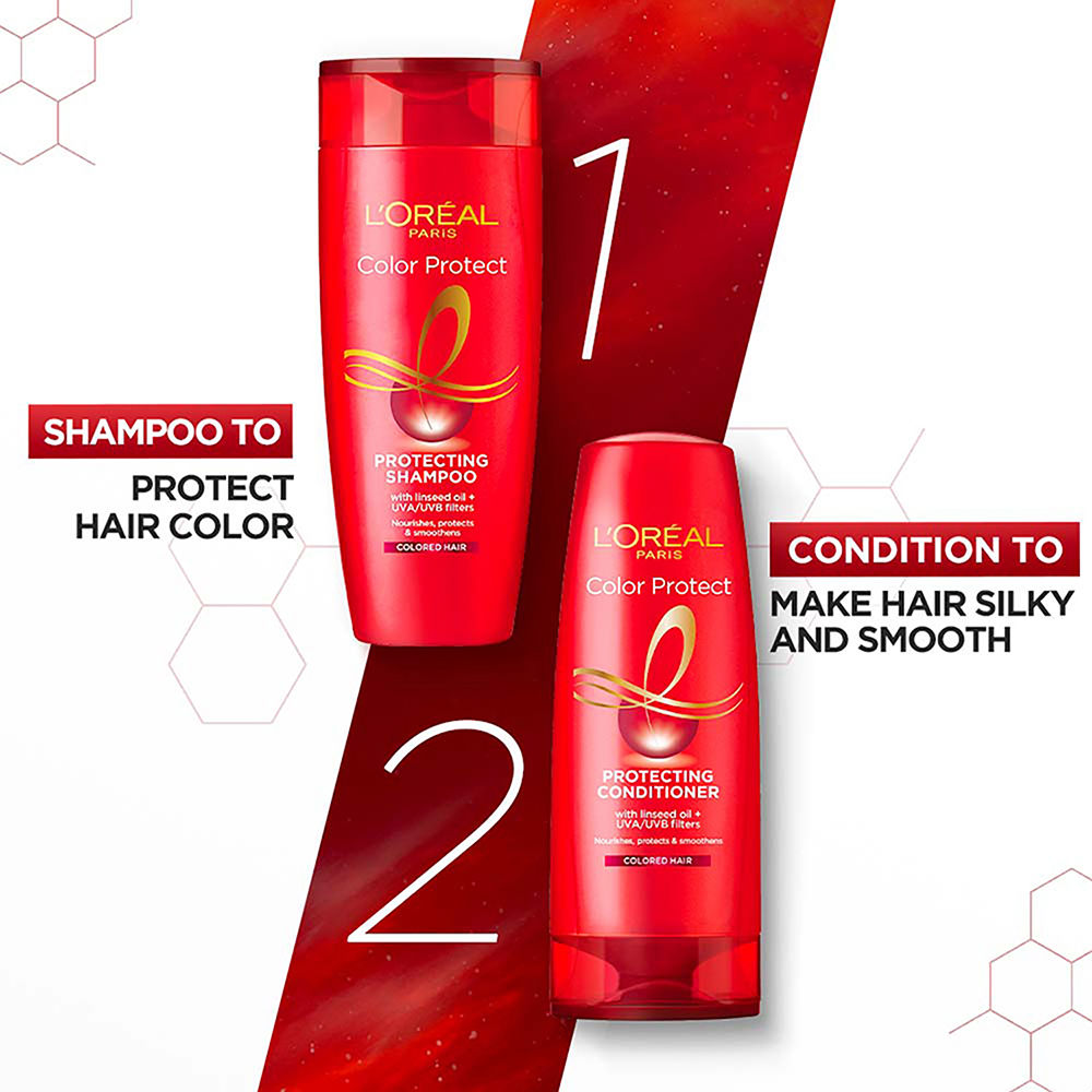 L'Oreal  Paris Colour Protect Conditioner with UVA/UVB Filters (180ml)5
