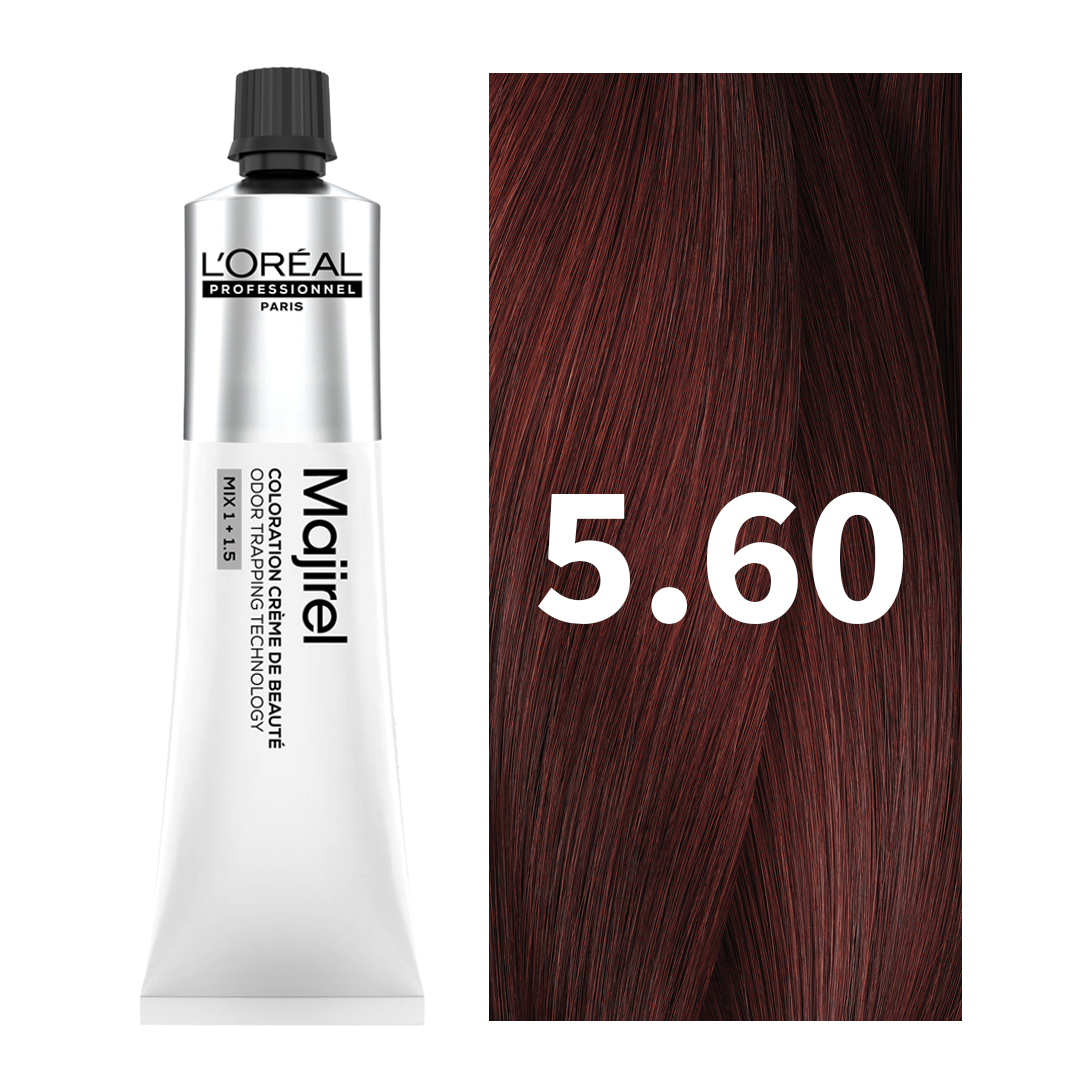L'Oreal Professionnel Paris Majirel - 5-60 (Light Red Brown) 49.5g Indicrest Buy at Indicrest