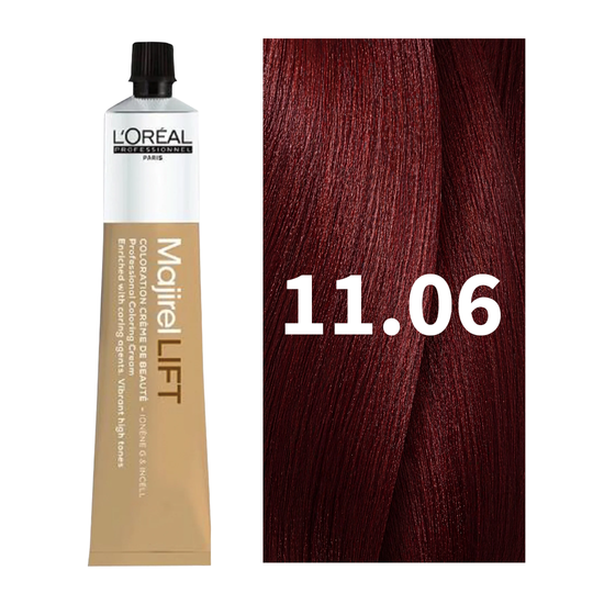 L'Oreal Professionnel Paris Majirel LIFT - 11.06 (Soft Red Light Brown) 49.5 g Indicrest Buy at Indicrest