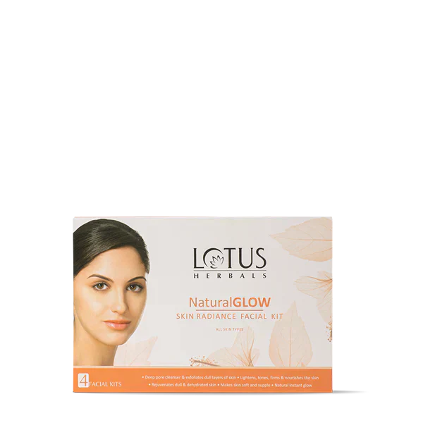 Lotus Herbals Natural Glow Kit Skin Radiance - Indicrest Buy at Indicrest