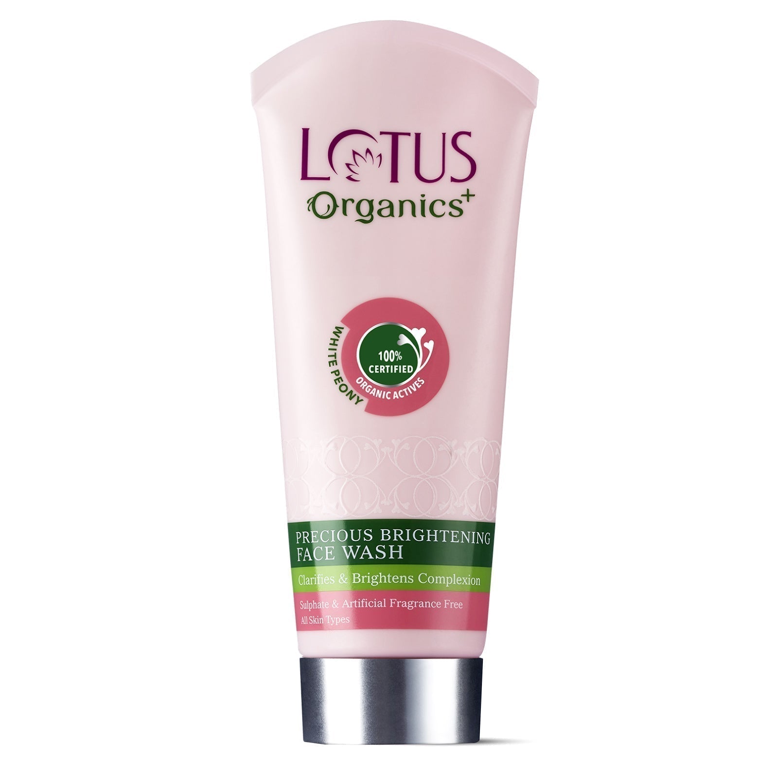 Lotus Organics+ Precious Brightening Face Wash, 100g – Cleanse & Illuminate Skin Buy at Indicrest