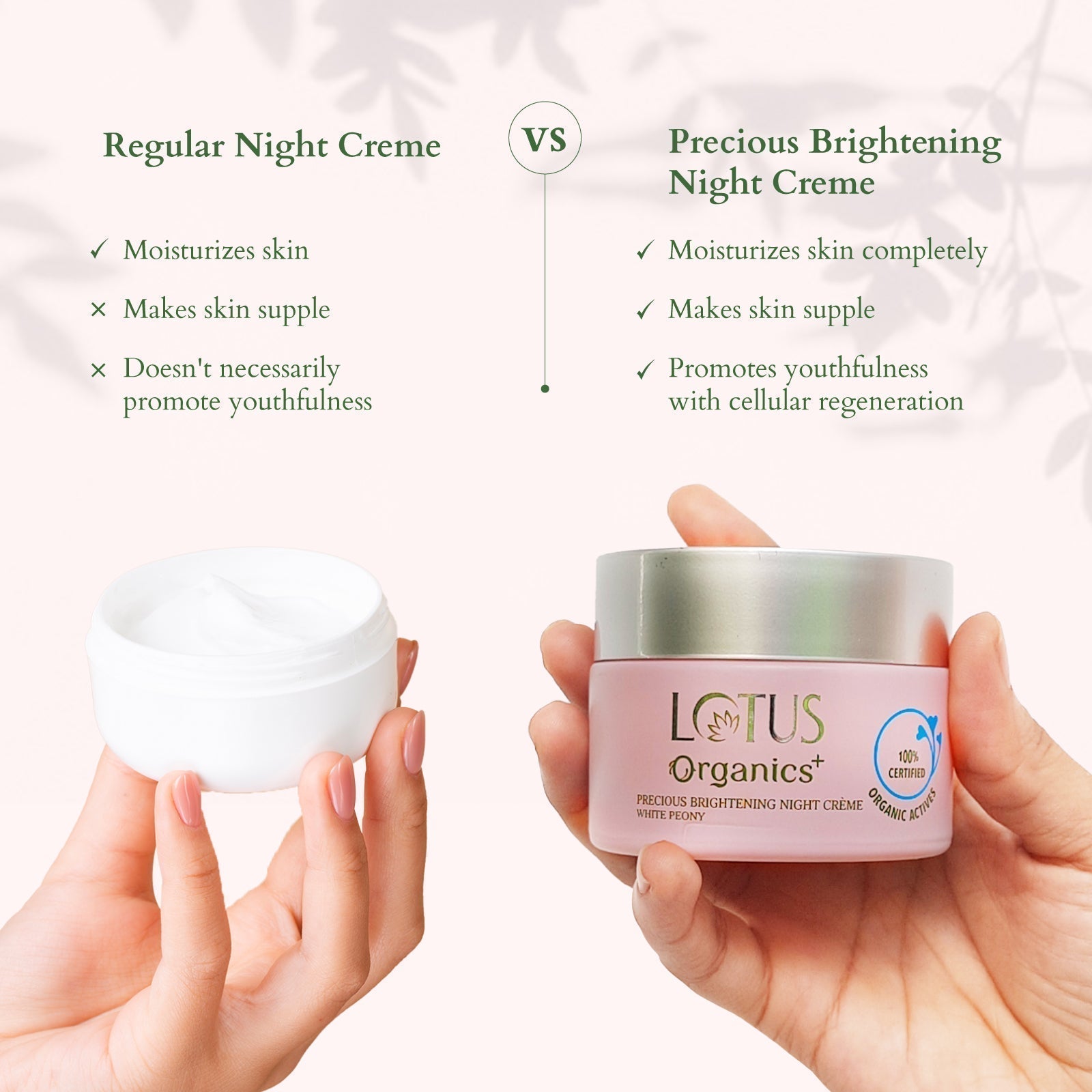 LOTUS ORG Precious Brightening Night Creme 30g - Indicrest Buy at Indicrest Image 5