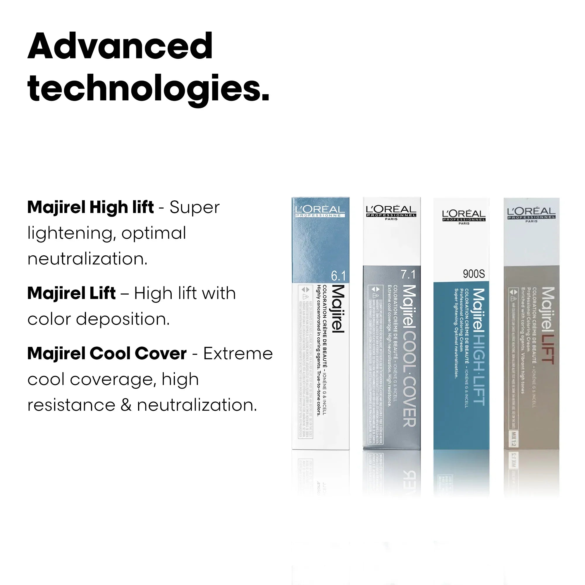 Majirel 5.52 packaging back label with instructions Buy at Indicrest Image 14