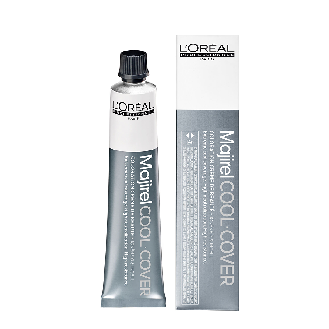 L'Oreal Professionnel Paris Majirel - Cool Cover 7.17 (Ash Metallic Blonde) Hair Color, 49.5 g Indicrest Buy at Indicrest Image 3