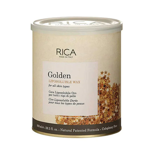 Rica Liposoluble Wax Golden 800ml - Indicrest Buy at Indicrest