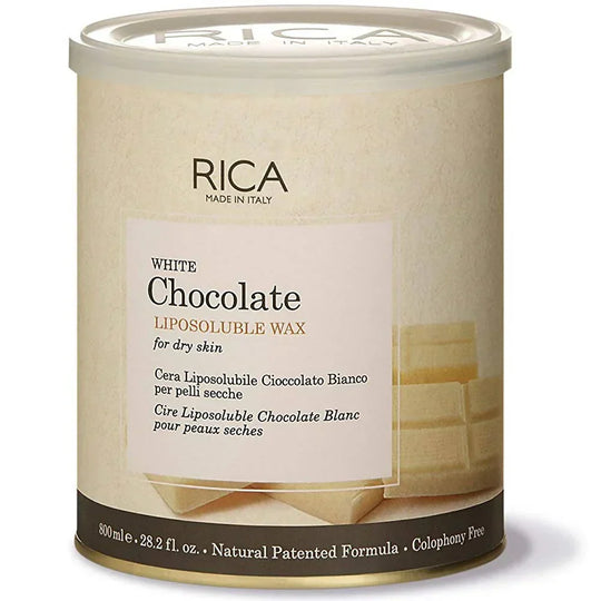 Rica Liposoluble Wax White Chocolate 800ml - Indicrest Buy at Indicrest