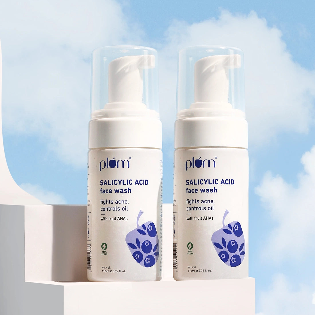 Plum 1% Encapsulated Salicylic Acid Foaming Face Wash for Acne | Fights Acne | Controls Oil | Smoothens Skin, 110ml Buy at Indicrest Image 10