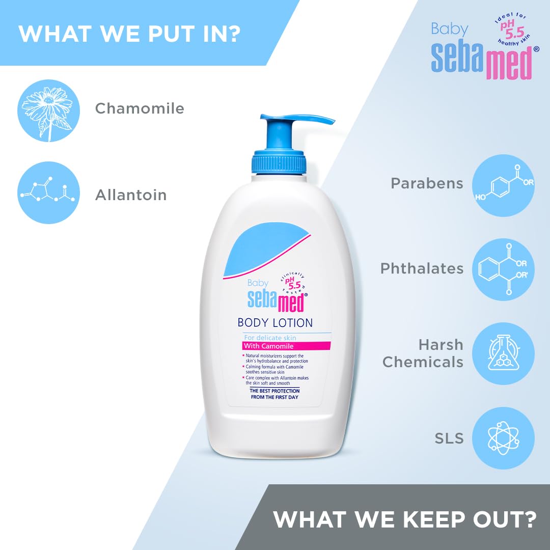 Sebamed Baby Lotion With Pump, 400ml Buy at Indicrest Image 2