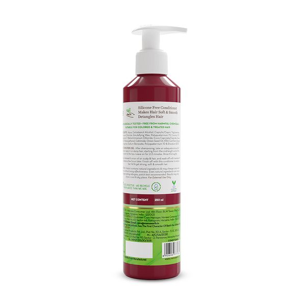 Silicones, Parabens, mineral oil & dyes in Mamaearth Onion Hair Conditione