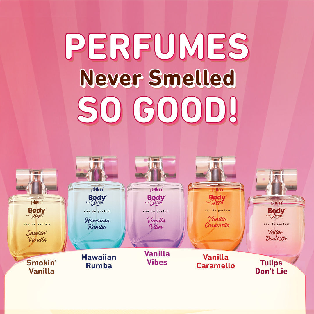Plum Tulips Don't Lie Eau De Parfum (Perfume) by Plum BodyLovin' | Long Lasting | Supremely Luxurious | Fresh Delicate Floral Scent, 50ml Buy at Indicrest Image 8