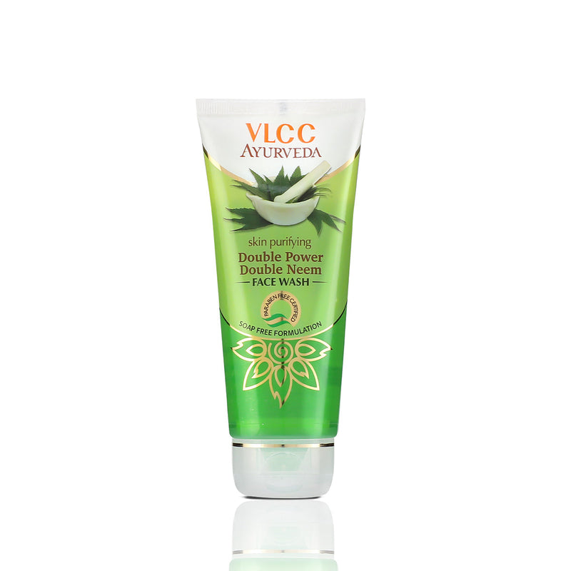 VLCC Ayurveda Skin Purifying Double Power Double Neem Face Wash - 100 ml Buy at Indicrest