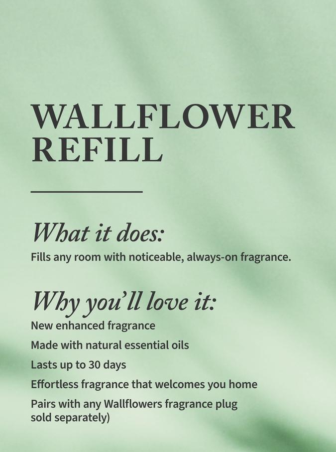 Bath & Body Works White Tea & Sage Wallflowers Fragrance Refill, 24 ml / 0.8 fl oz Buy at Indicrest Image 2