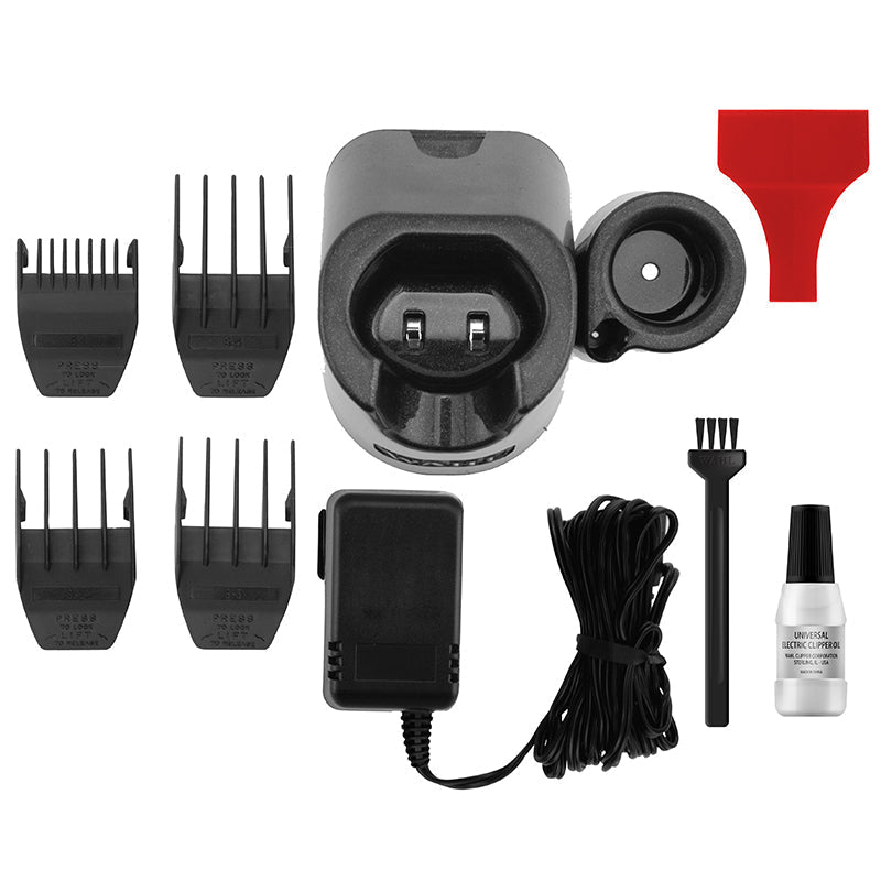 Wahl Cordless Trimmer Close-Up Chrome Blade