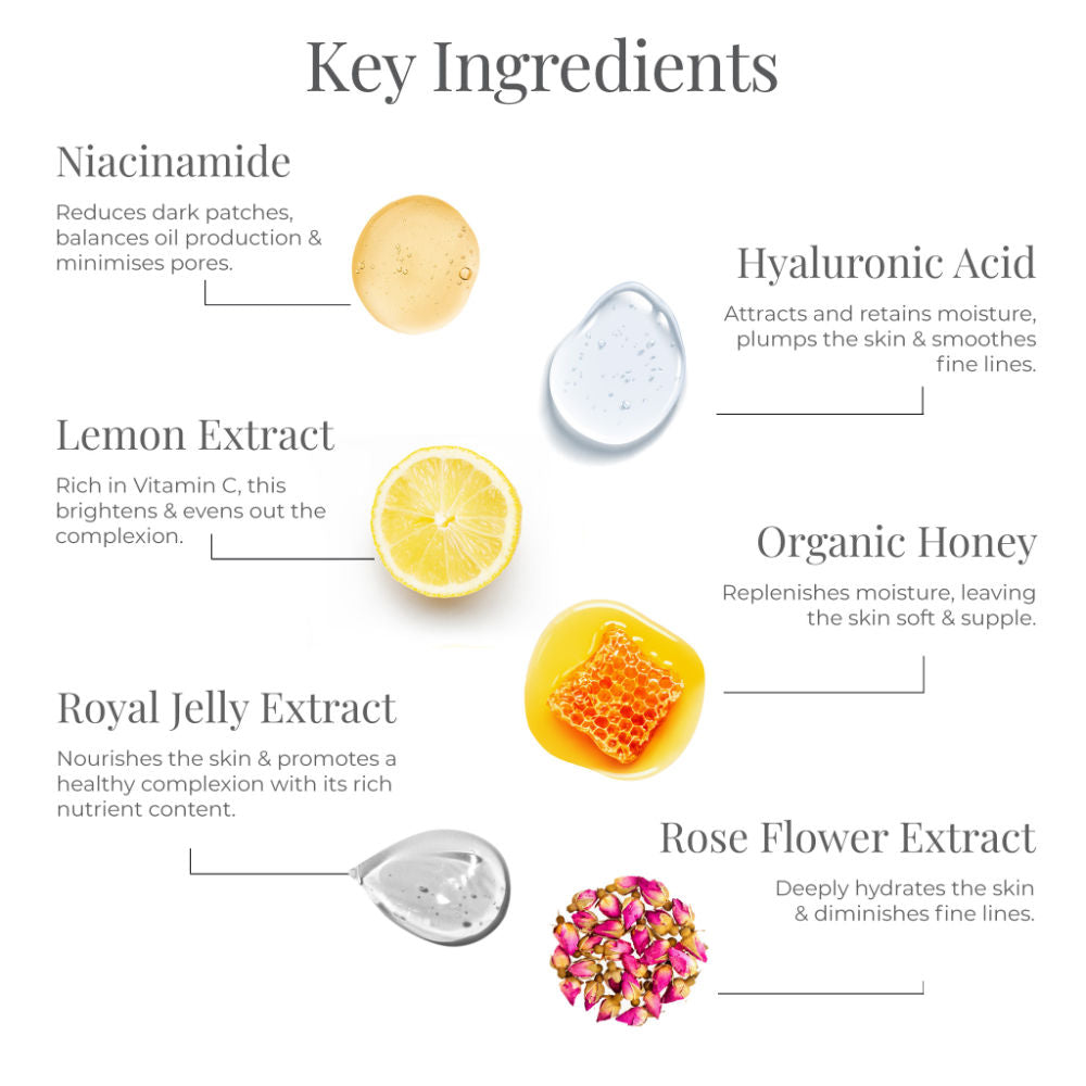 Forest Essentials Delicate Facial Cleanser Mashobra Honey Lemon & Rosewater Dry Skin, 50ml