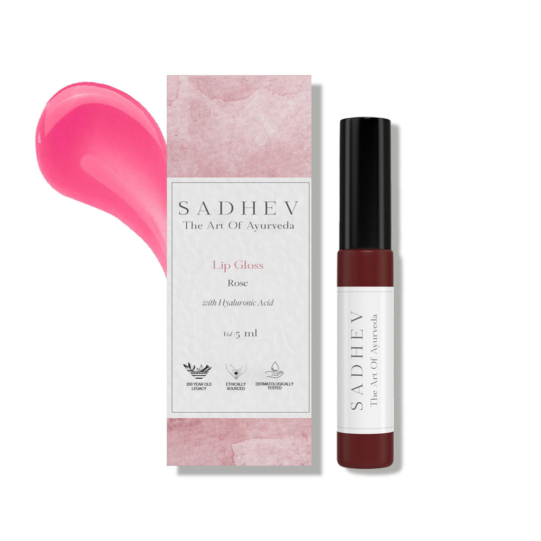 SADHEV Lip Gloss - Rose, 5ml, Buy from Indicrest