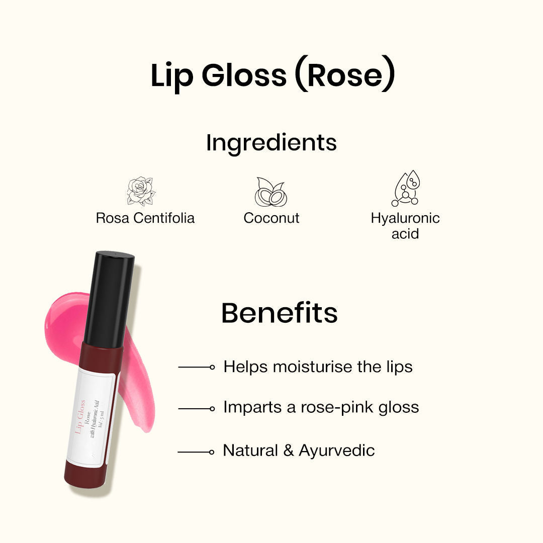 SADHEV Lip Gloss - Rose, 5ml
