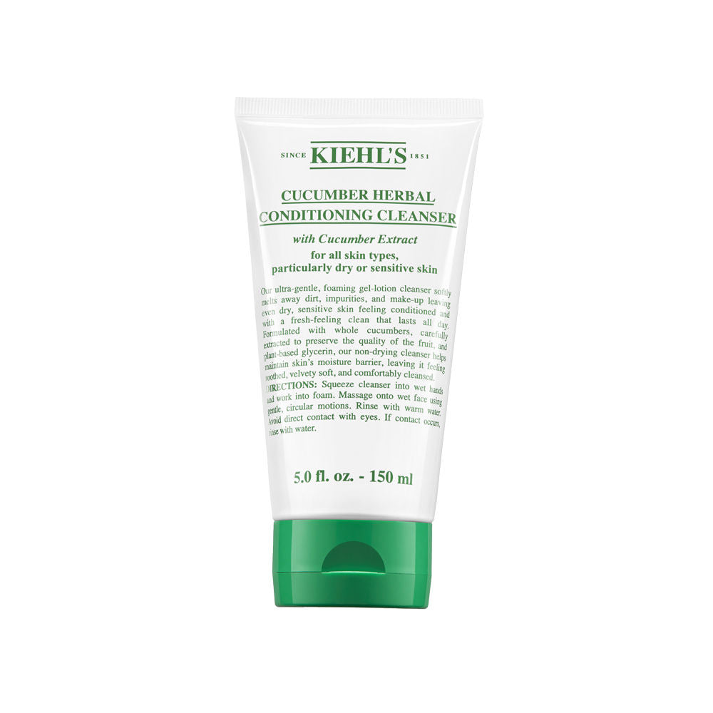 Kiehl's Cucumber Herbal Conditioning Cleanser - For Dry or Sensitive Skin, 150ml
