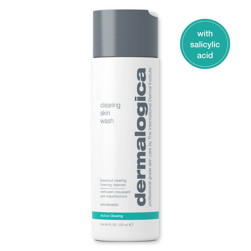 Dermalogica Clearing Skin Wash For Oily & Acne-prone Skin With Salycylic Acid & Lavendar, 250ml, Buy from Indicrest