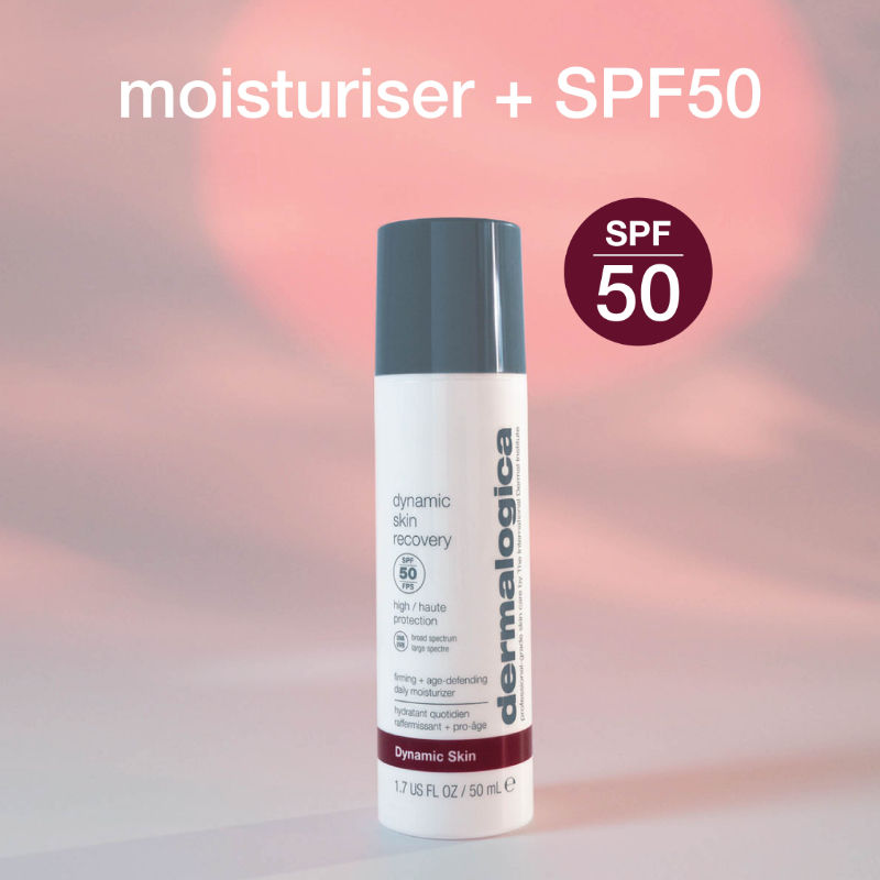 Dermalogica Dynamic Skin Recovery SPF 50 Face Moisturiser & Sunscreen With Oleosome Technology, 50ml