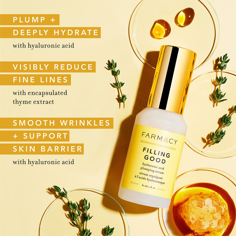Farmacy Beauty Filling Good Hyaluronic Acid Plumping Serum, 30ml