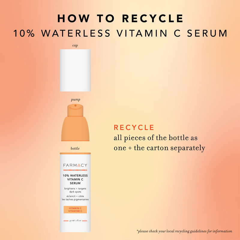 Farmacy Beauty 10% Waterless Vitamin C Serum, 30ml