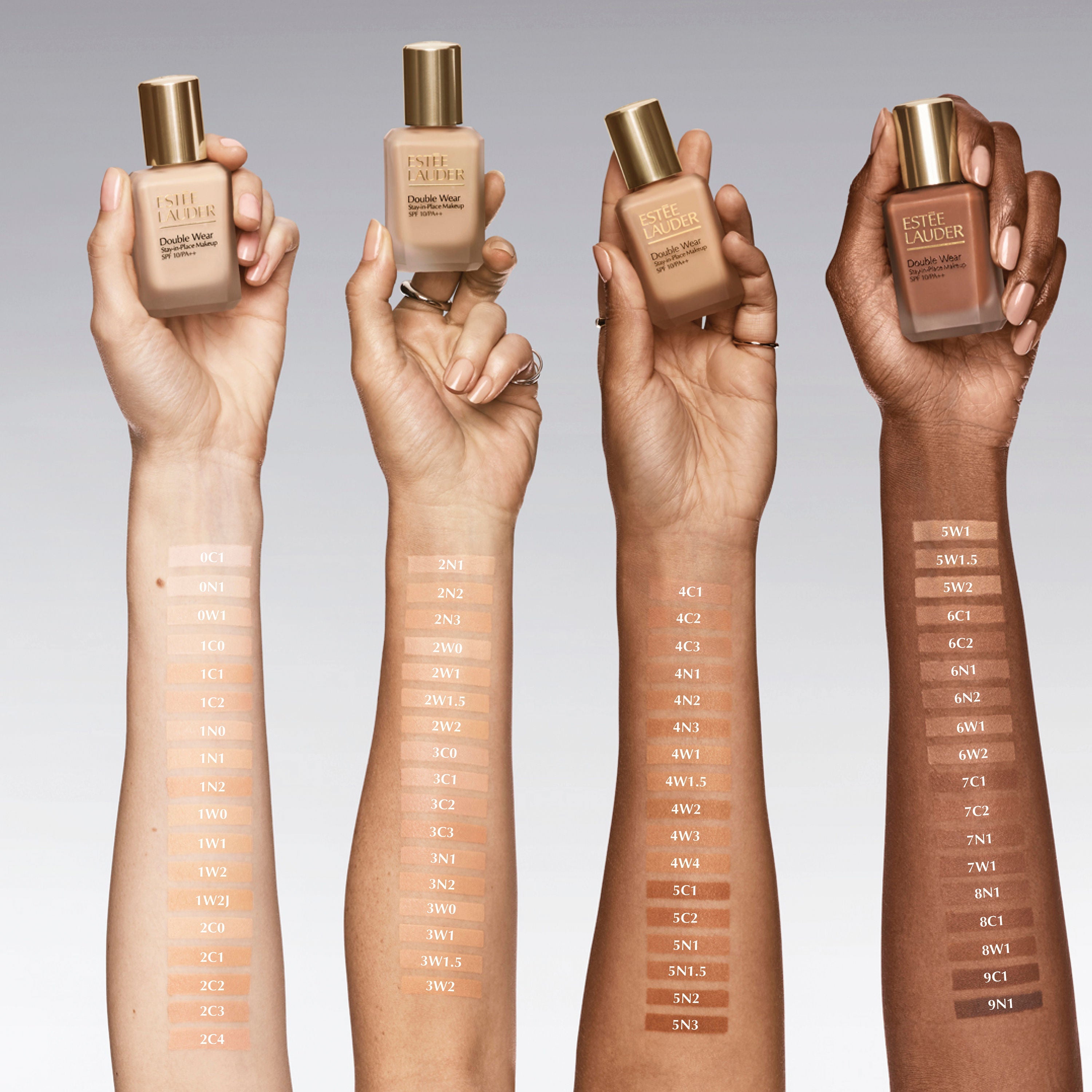 Estee Lauder Double Wear Stay-In-Place Longwear Matte Foundation SPF 10-2W2 Rattan, 30ml