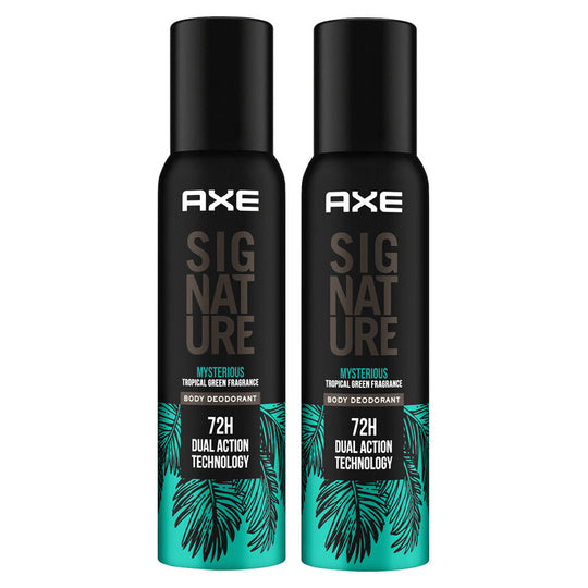Axe Sigture Body Perfume Mysterious Pack Of 2, 308ml Buy at Indicrest