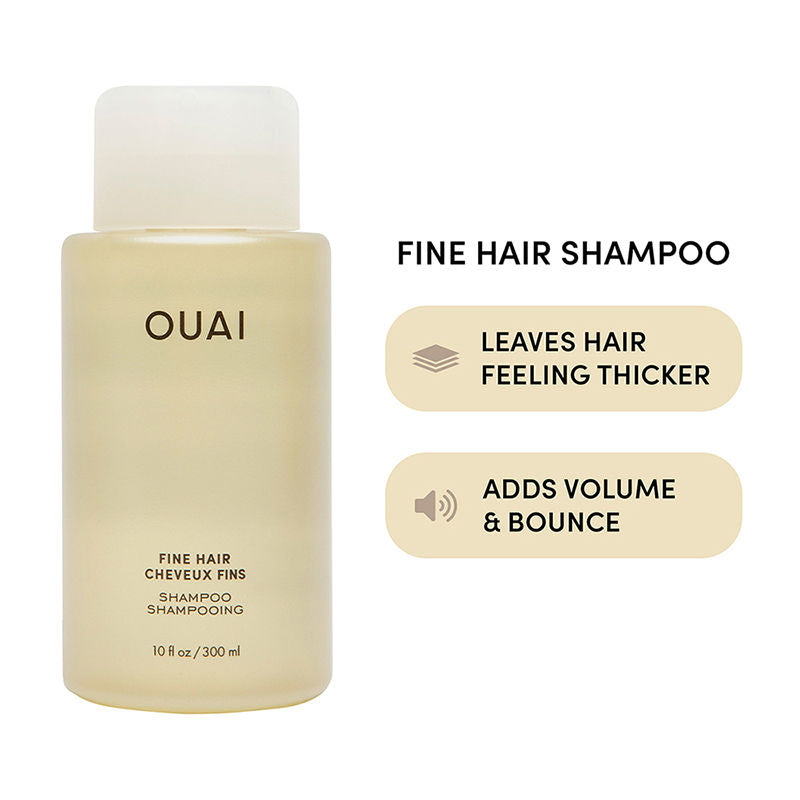 OUAI Fine Hair Shampoo, 300ml, Buy from Indicrest