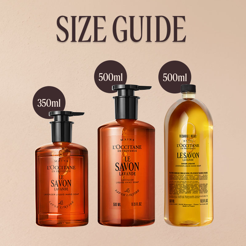 L'Occitane Shea Butter Lavender Liquid Soap, 350ml