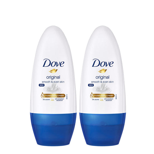 Dove Original Deodorant Roll On (Pack of 2), 100ml Buy at Indicrest