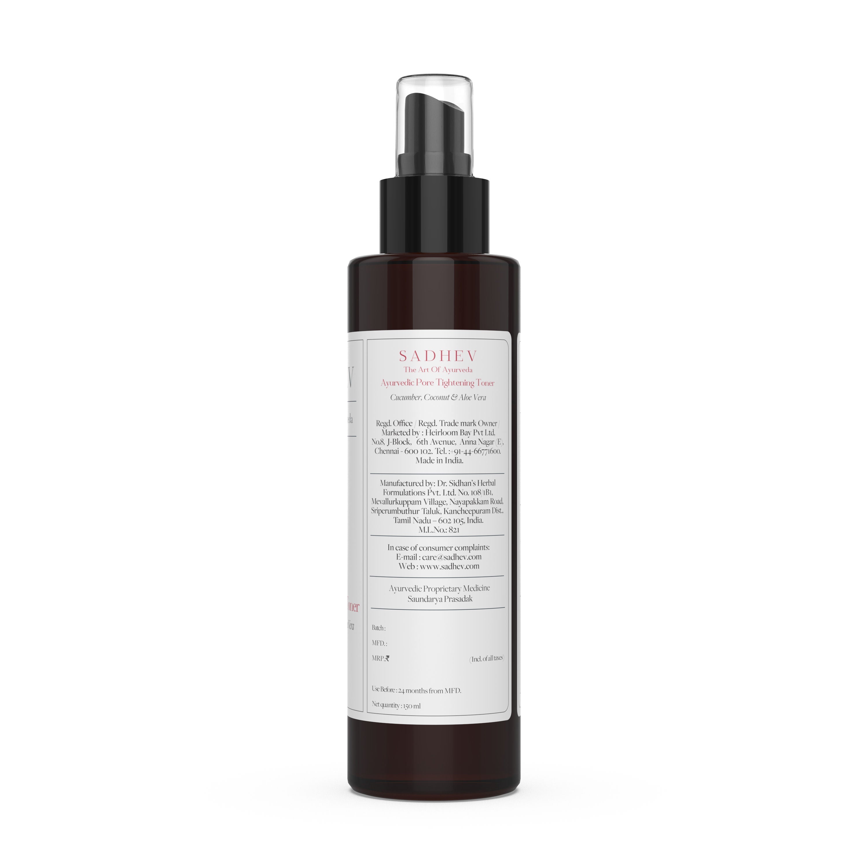 SADHEV Exotic Pore Tightening Toner, 150ml