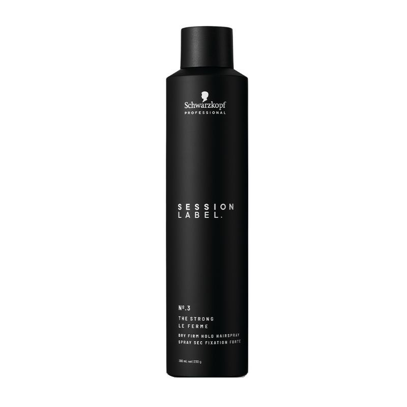 Schwarzkopf Professional Session Label Dry Firm Hold Unisex Hair Spray, 300ml Buy at Indicrest Image 2