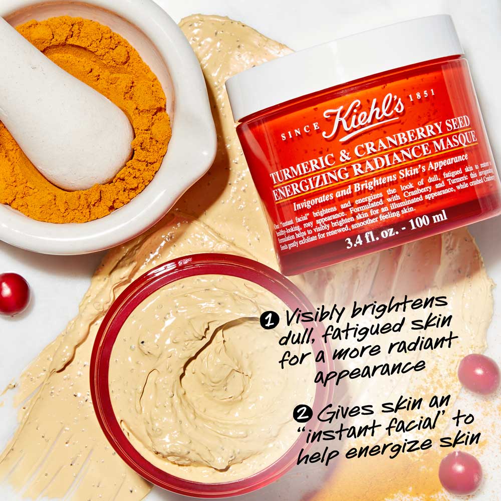 Kiehl's Turmeric & Cranberry Seed Revitalizing Radiance Masque, 100ml